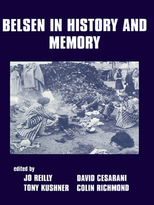 cover image of Belsen in History and Memory